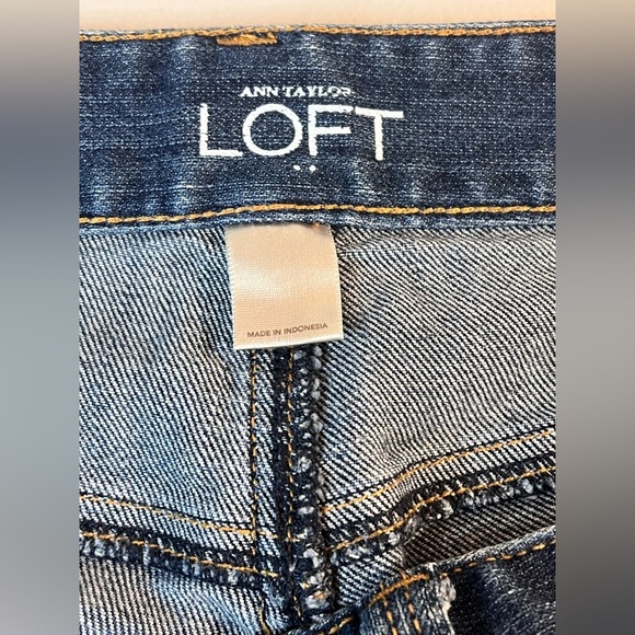 Ann Taylor LOFT Women’s Modern Skinny Jeans, Dark Wash, Size 2 - Picture 7 of 9